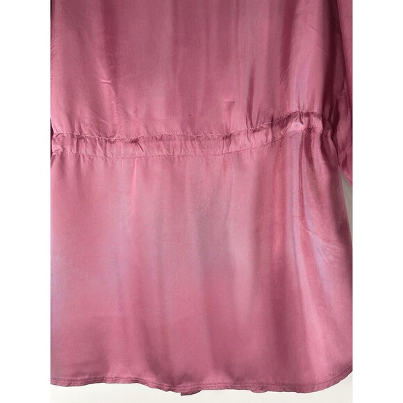 Rare Cinq a Sept Anthropologie Mathieu Twill Utility w/ Ribbons Jacket Size M - Picture 13 of 16